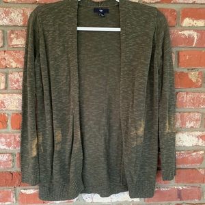 Forest Green GAP Cardigan